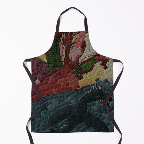 Item preview, Fire and Water Dragon I designed and sold by Gluecknika.