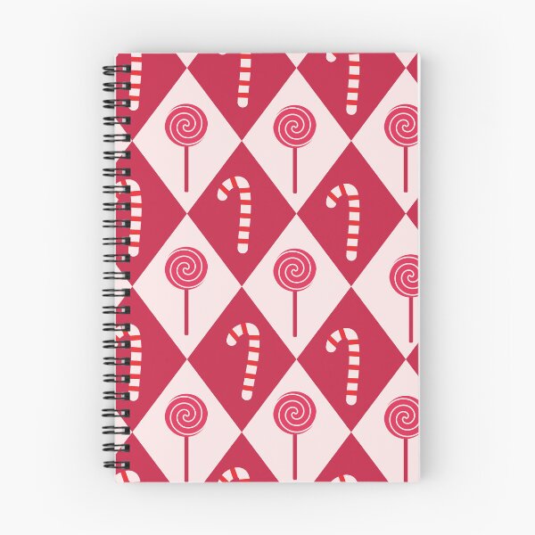 Item preview, Christmas Candy sticks and peppermint on Red and White Diamonds designed and sold by Yasminepatterns .