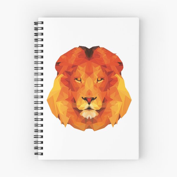 Item preview, Abstract geometric lion head designed and sold by Dise37.