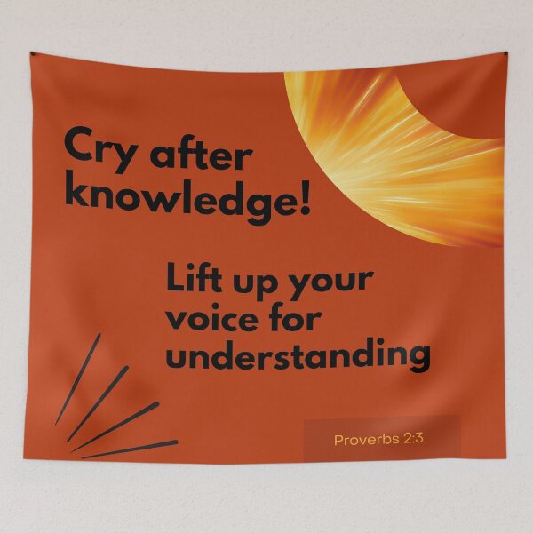 Item preview, Proverbs 2:3 designed and sold by Undonemadenew.