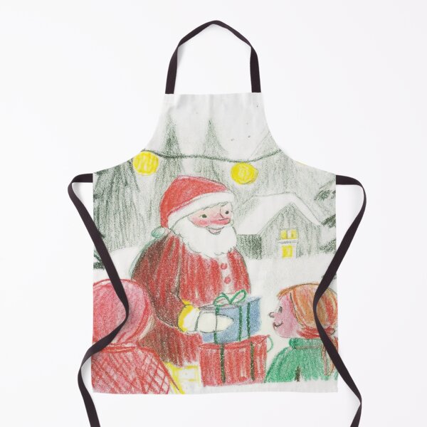 Item preview, Santa Claus, Christmas holidays, Christmas atmosphere, Christmas tree, toys, sharing, children, mountain designed and sold by Redbdon.