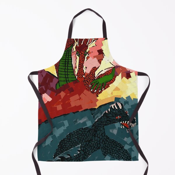 Item preview, Fire and Water Dragon II designed and sold by Gluecknika.