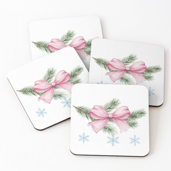 Item preview, Winter Cozy: Pine Branch Bow Design designed and sold by SparkLuxe.