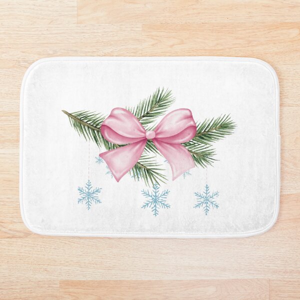 Item preview, Winter Cozy: Pine Branch Bow Design designed and sold by SparkLuxe.