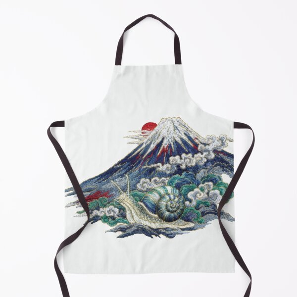 Item preview, Snail to Fuji — A Haiku in Thread designed and sold by daromi.