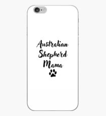 Vinilo o funda para iPhone Australian Shepherd Mama