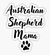 Pegatina Australian Shepherd Mama