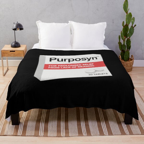 Item preview, Purposyn Lack of Meaning Mental Health Humor designed and sold by pharmafeels.