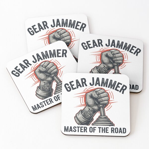Item preview, Gear Jammer Master of the Road Sticker - Truck Driver Power Decal designed and sold by EverBranz-stor.