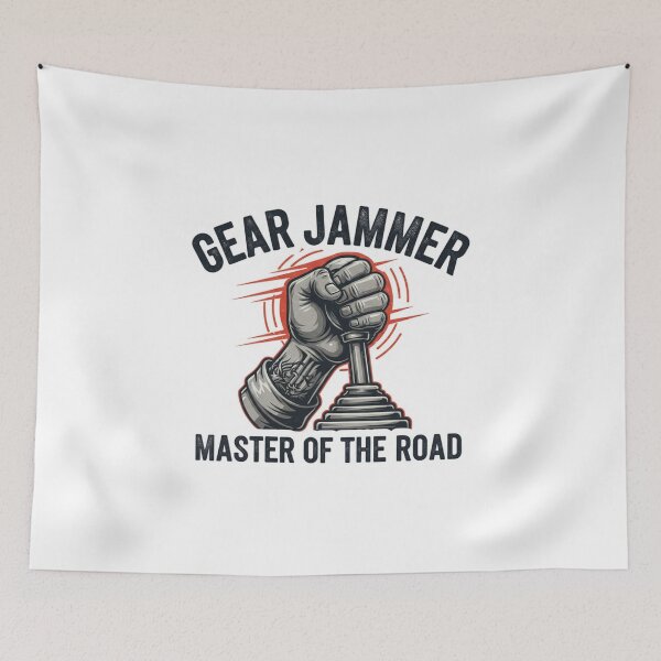 Item preview, Gear Jammer Master of the Road Sticker - Truck Driver Power Decal designed and sold by EverBranz-stor.