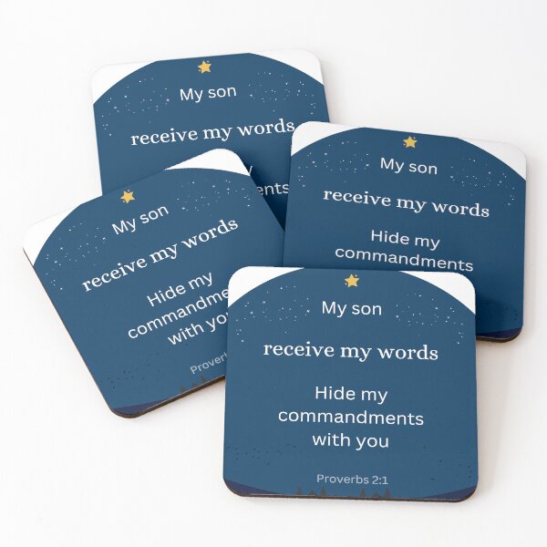 Item preview, Proverbs 2:1 designed and sold by Undonemadenew.