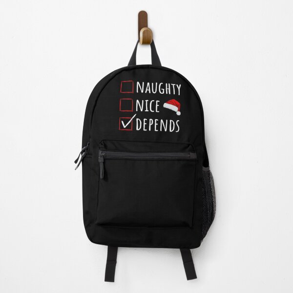 Item preview, Christmas Time - Naughty Nice Depends I designed and sold by Lemon Pepper.