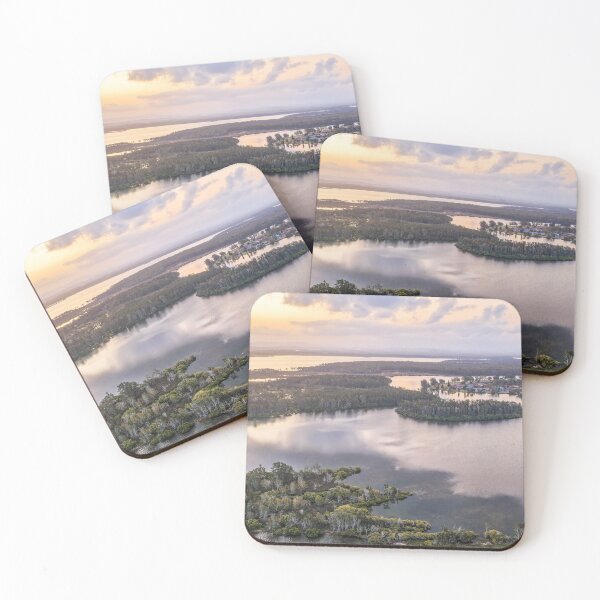 Item preview, aerial view of Forster on the Mid North Coast  designed and sold by Justin Mckinney.