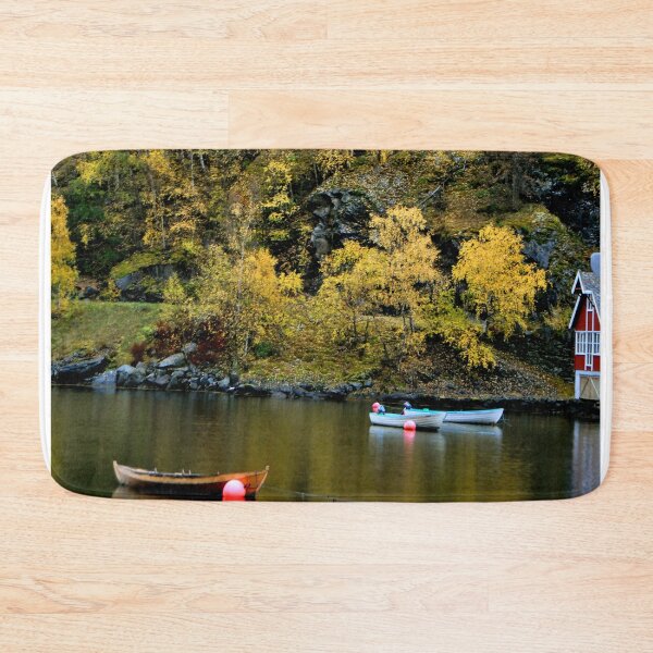 Item preview, Flam Aurlandsfjord Norwegian Fjord Norway designed and sold by AndyEvansPhotos.