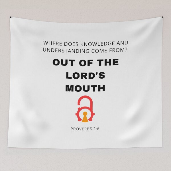 Item preview, Proverbs 2:6 designed and sold by Undonemadenew.