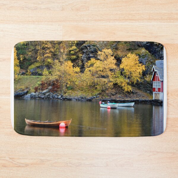 Item preview, Flam Aurlandsfjord Norwegian Fjord Norway designed and sold by AndyEvansPhotos.