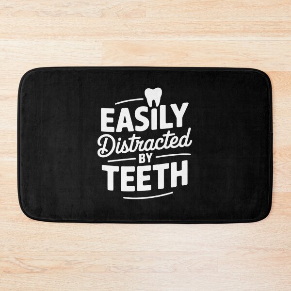 Item preview, Easily Distracted By Teeth - Dentist designed and sold by HuValverdeArt.