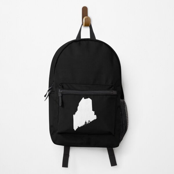Item preview, Maine Map Silhouette – Minimal White designed and sold by Paper Drip.