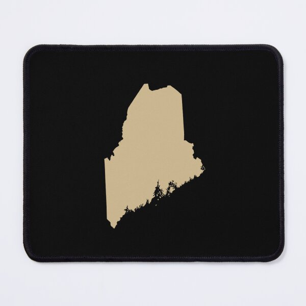Item preview, Maine Map Silhouette – Minimal Red designed and sold by Paper Drip.