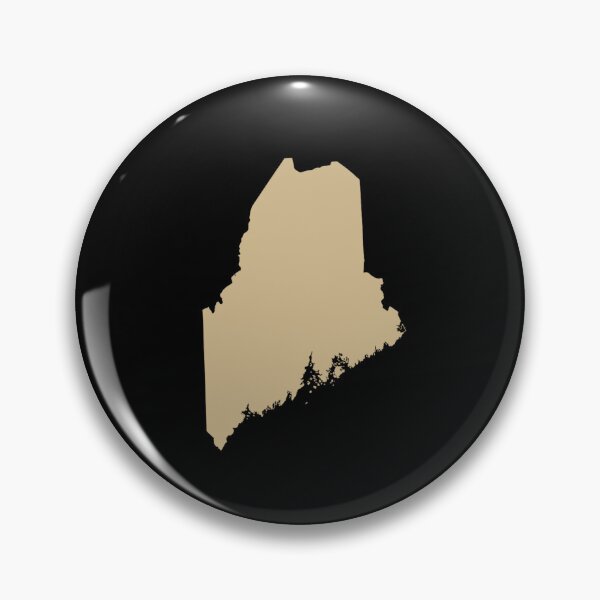Item preview, Maine Map Silhouette – Minimal Red designed and sold by Paper Drip.