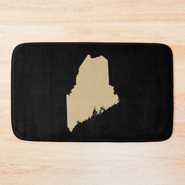 Item preview, Maine Map Silhouette – Minimal Red designed and sold by Paper Drip.