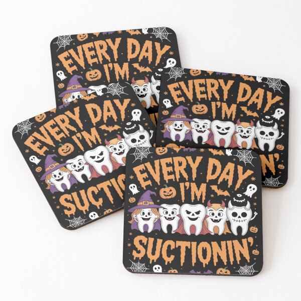 Item preview, Every Day I'm Suctionin' Witch Teeth Dental Dentist Squad designed and sold by GGrizeldaRivas.