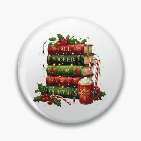 Item preview, All Booked for Christmas designed and sold by FlagTee.