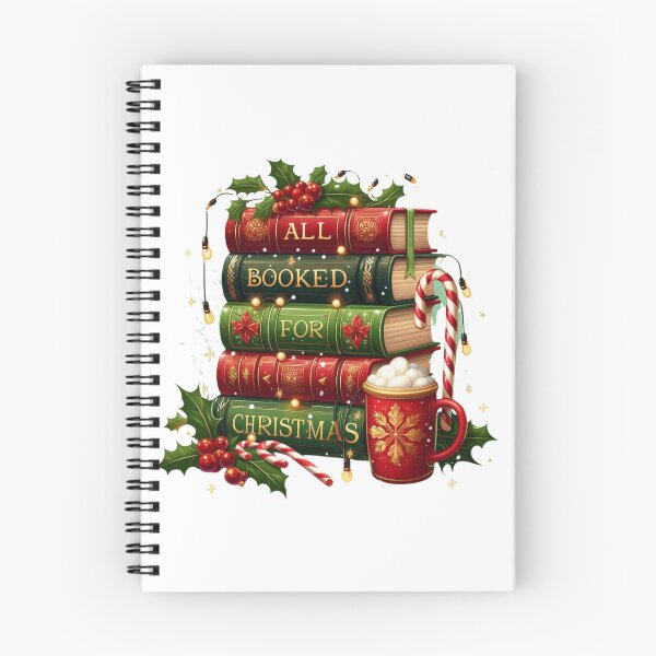 Item preview, All Booked for Christmas designed and sold by FlagTee.