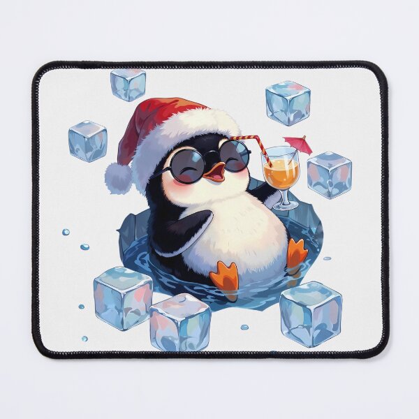 Item preview, Happy Chillguin - Funny Christmas Penguin Chilling designed and sold by SolaoLab.