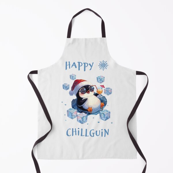 Item preview, Happy Chillguin - Funny Christmas Penguin Chilling designed and sold by SolaoLab.