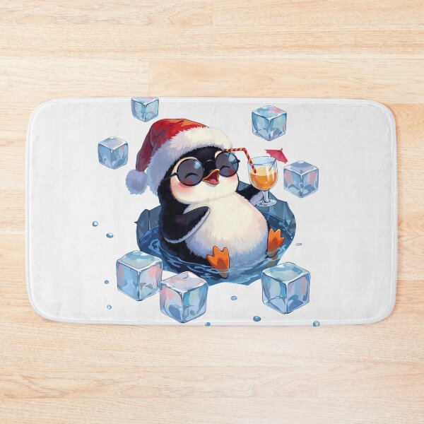 Item preview, Happy Chillguin - Funny Christmas Penguin Chilling designed and sold by SolaoLab.
