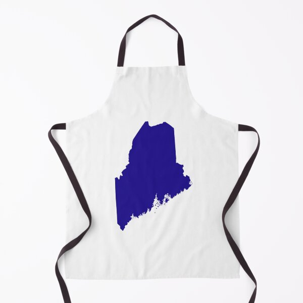 Item preview, Maine Map Silhouette – Minimal Black and White designed and sold by Paper Drip.