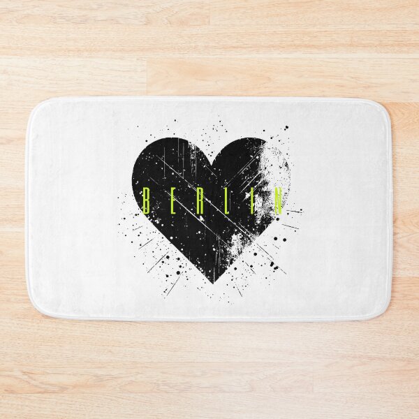 Item preview, Berlin Industrial Style lettering with heart designed and sold by Ecmoprints.