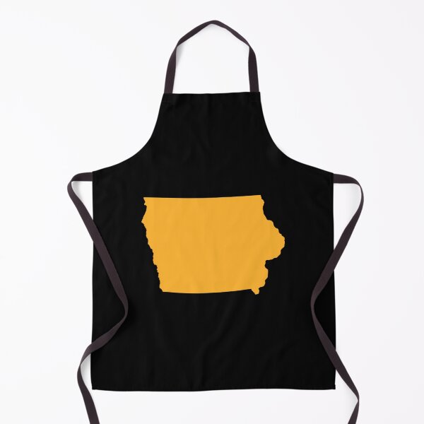 Item preview, Iowa Map Silhouette – Minimal Yellow designed and sold by Paper Drip.