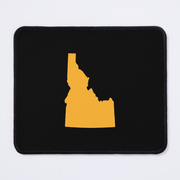 Item preview, Idaho Map Silhouette – Minimal Yellow designed and sold by Paper Drip.