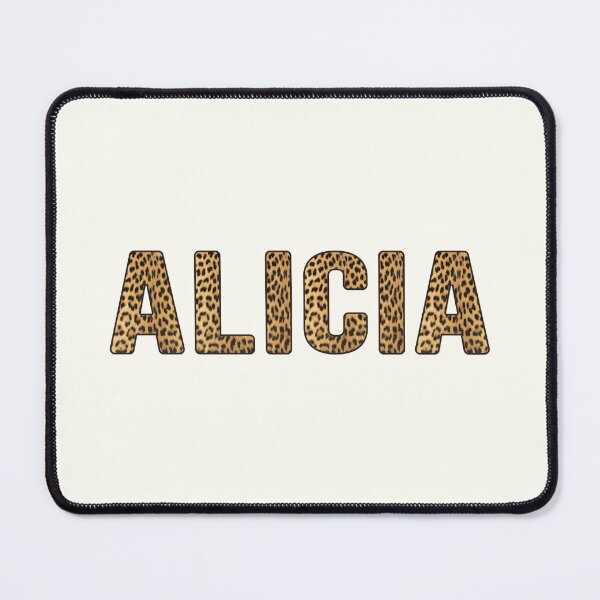 Item preview, Alicia Name Leopard Print designed and sold by Jeallan Designs.