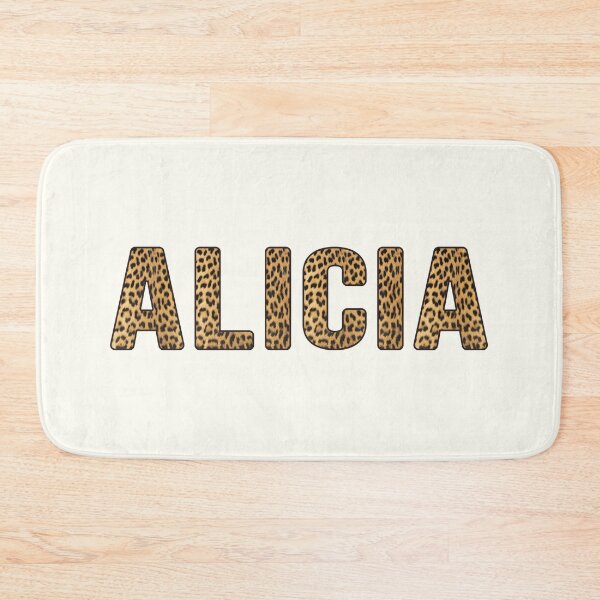 Item preview, Alicia Name Leopard Print designed and sold by Jeallan Designs.