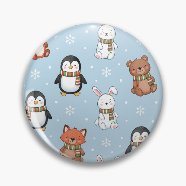 Item preview, Cute Festive Penguins designed and sold by Meemaart.