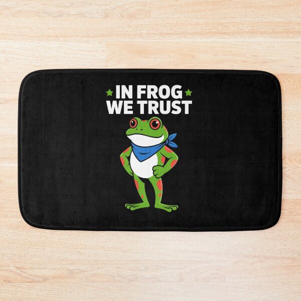 Item preview, Portland Frog Protest In Frog We Trust designed and sold by AnixieArtFun.