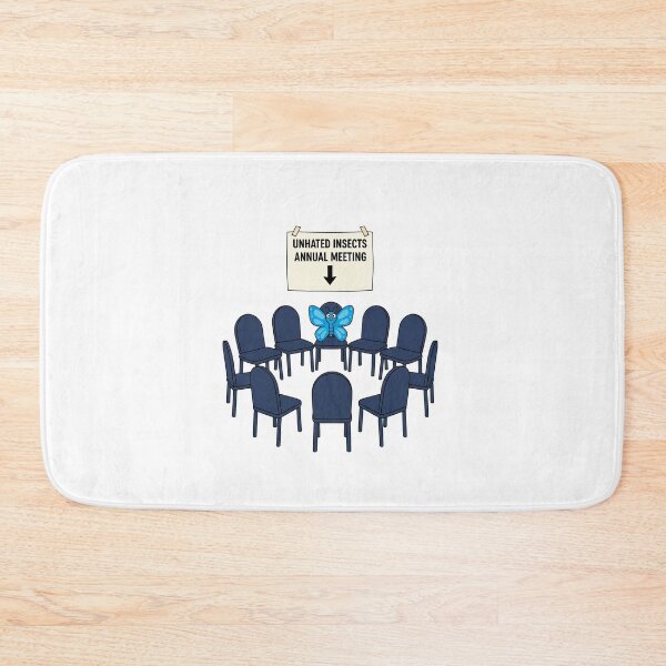 Item preview, Unhated Insects Annual Meeting Butterfly Meme designed and sold by elderberry.
