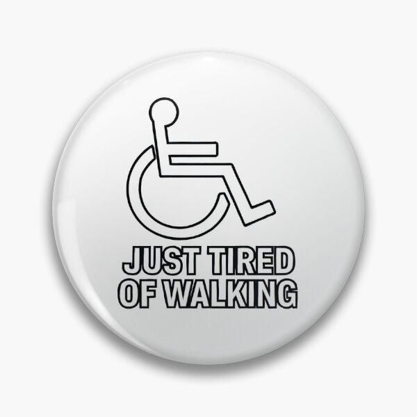 Item preview, JUST TIRED OF WALKING logo high quality designed and sold by DOCTORHOODIE.