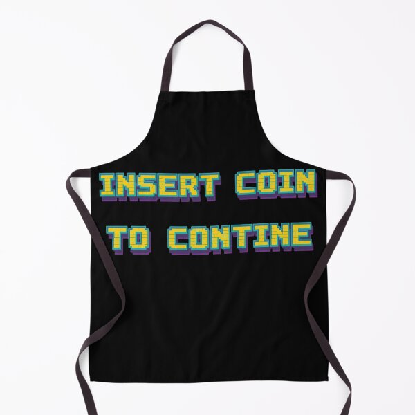 Item preview, Insert Coin to Continue – Retro Arcade Gamer Design designed and sold by Design Delinquent.