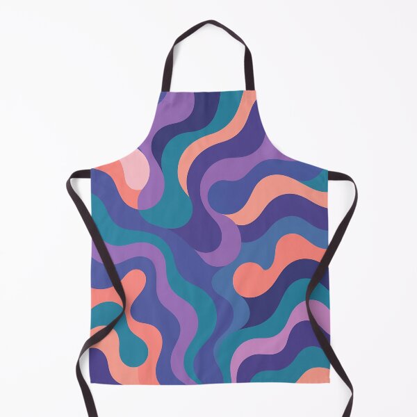 Item preview, Surreal Dreamscape Seamless Pattern – Abstract Fluid Forms Repeat Print designed and sold by StickyGuys.