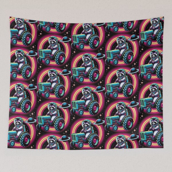 Item preview, Cute astronaut raccoon  designed and sold by Dogandesighn.