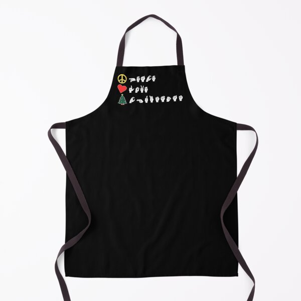 Item preview, ASL Peace Love Christmas I designed and sold by Lemon Pepper.