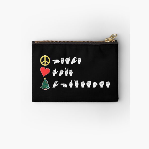 Item preview, ASL Peace Love Christmas I designed and sold by Lemon Pepper.