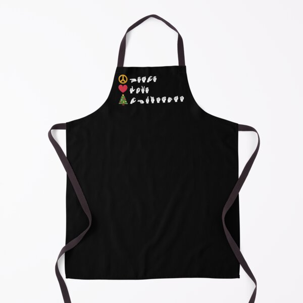 Item preview, ASL Peace Love Christmas II designed and sold by Lemon Pepper.