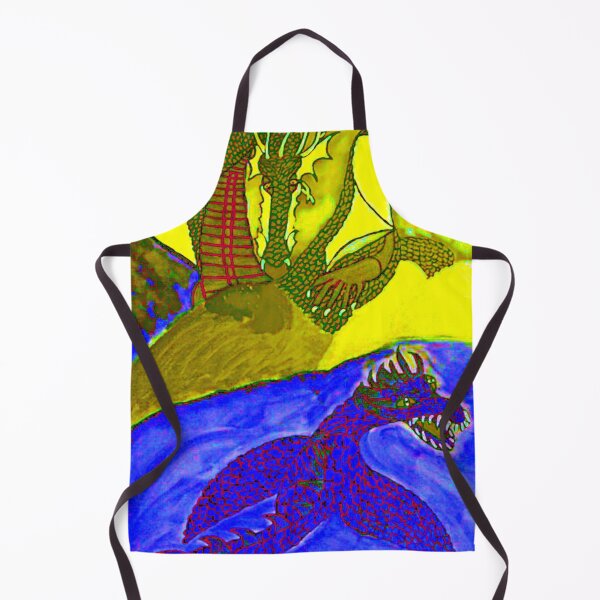 Item preview, Fire and Water Dragon V designed and sold by Gluecknika.
