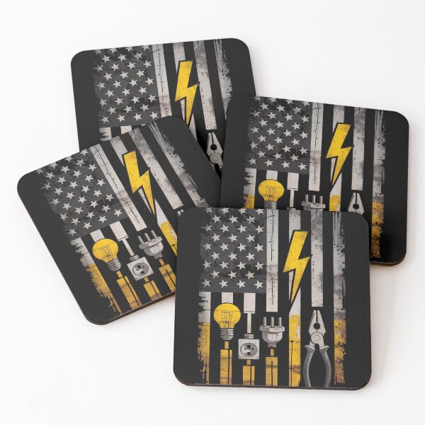 Item preview, Electrician Art Men Women Electrical Engineer Lineman designed and sold by GGrizeldaRivas.