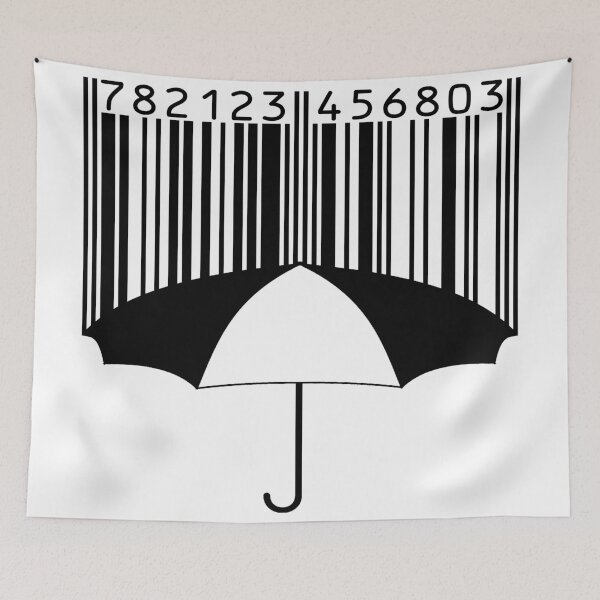 Item preview, Raining barcode designed and sold by DariusZD.